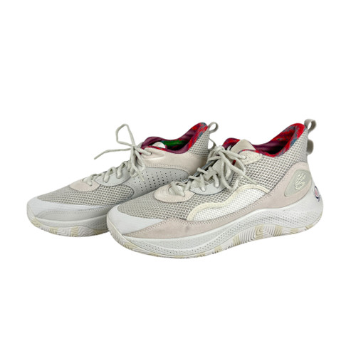 Vist Large View of Product Image Which is Used Under Armour CURRY 3Z7 Basketball Shoes White  Mens 11/ Wmns 12.5