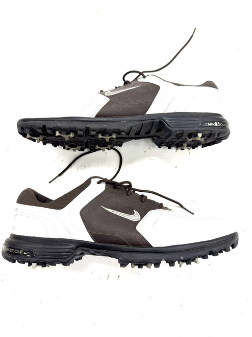 Vist Large View of Product Image Which is Used Nike Mens Golf Shoes Brown Senior 13