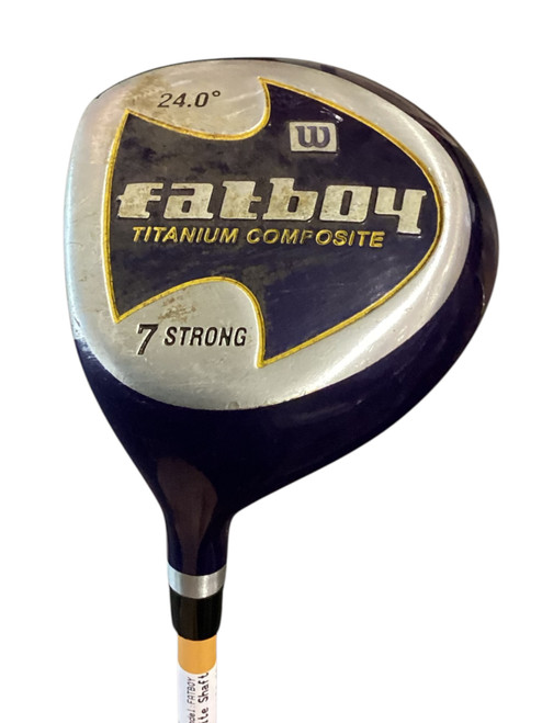 Vist Large View of Product Image Which is Used Wilson FATBOY Mens Fairway Wood LH 7 Wood