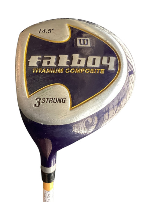 Vist Large View of Product Image Which is Used Wilson FATBOY Mens Fairway Wood LH 3 Wood