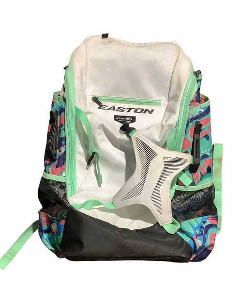 Vist Large View of Product Image Which is Used Easton BAG BB/SB Player Backpack White