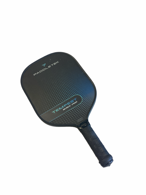 Vist Large View of Product Image Which is  PADDLETEK Pickleball Racquet Black