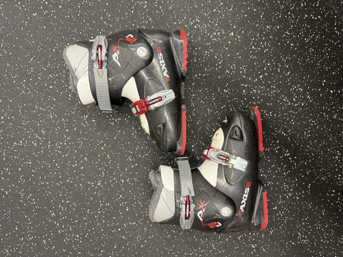 Vist Large View of Product Image Which is Used AXIS AX 2J Boys DH Ski Boot Black 225 MP - J04.5 - W5.5