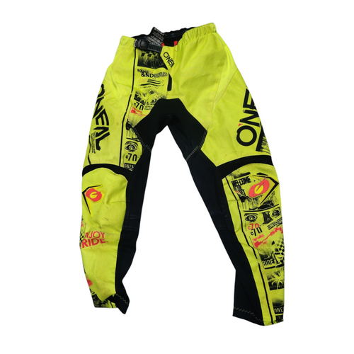 Vist Large View of Product Image Which is Used ONealYouth Motocross Bottom Yellow Small