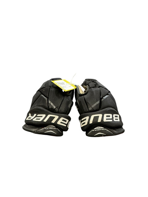 Vist Large View of Product Image Which is Used Bauer VAPOR X700 Senior Gloves Black 11"