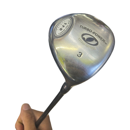 Vist Large View of Product Image Which is Used TURBO POWER TITAN STEEL 3W STIFF GRAPH Mens Fairway Wood RH 3 Wood
