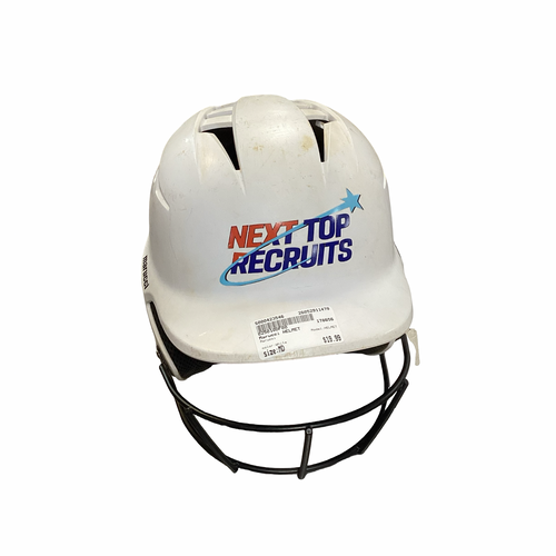 Vist Large View of Product Image Which is Used Marucci HELMET Batting Helmet w/Mask White MD