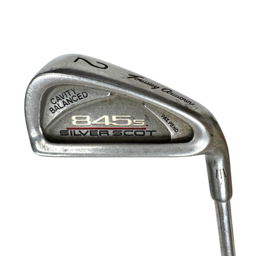 Vist Large View of Product Image Which is Used Tommy Armour 845S SILVERSCOT Men's RH 2 Iron Regular Flex Steel Shaft