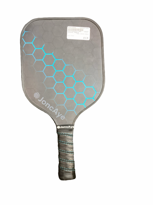 Vist Large View of Product Image Which is Used JONCAYE PADDLE Pickleball Racquet Black