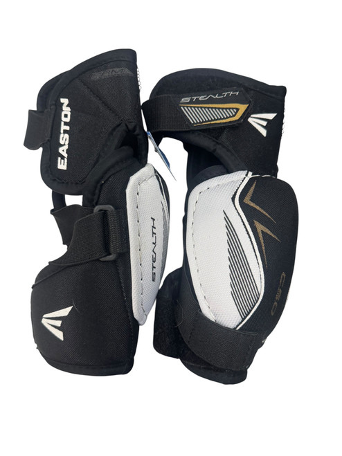 Vist Large View of Product Image Which is Used Easton STEALTH Junior Elbow Pads LG