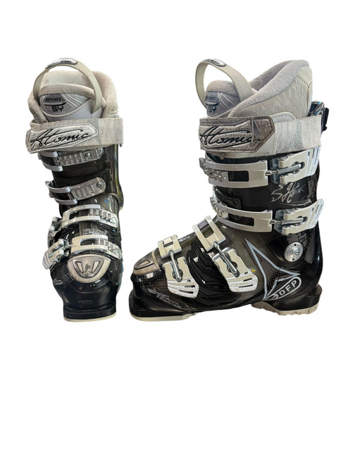 Vist Large View of Product Image Which is Used Atomic HAWX Womens DH Ski Boots 230 MP
