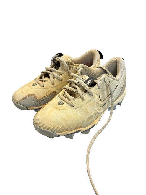 Vist Large View of Product Image Which is Used Nike FASTFLEX BB/SB Cleats White Junior 02.5