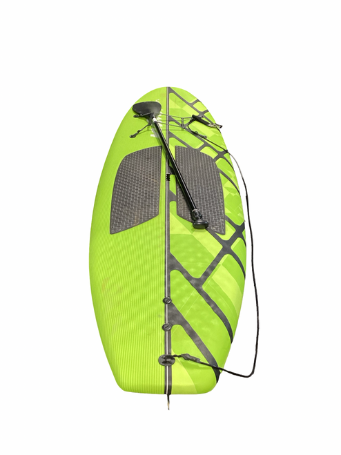 Vist Large View of Product Image Which is Used Wavestorm PADDLE BOARD SUP Board Green 9Ft 6In