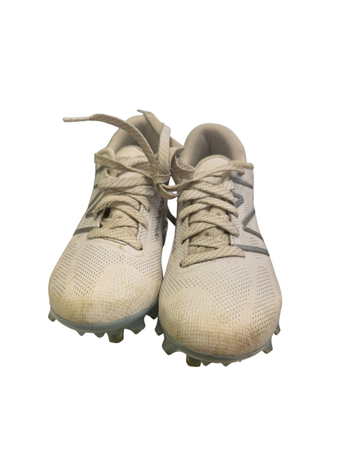 Vist Large View of Product Image Which is Used New Balance LAX Cleats Mens White Senior 5