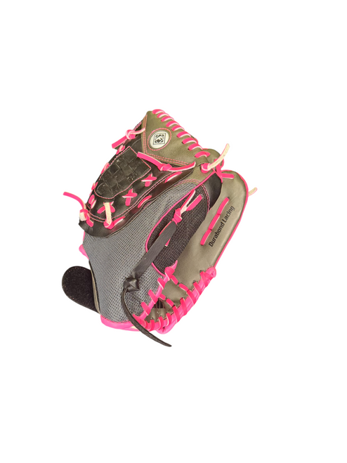 Vist Large View of Product Image Which is Used Franklin FAST PITCH PRO BB/SB Glove RH Throw Black 12"