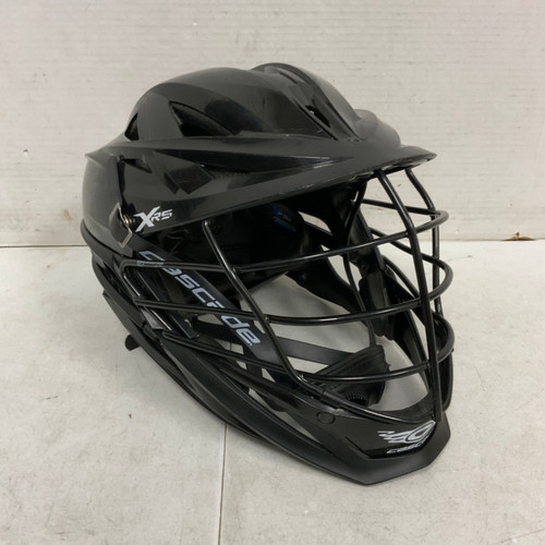 Vist Large View of Product Image Which is Used Cascade XRS Lacrosse Helmet Black One Size