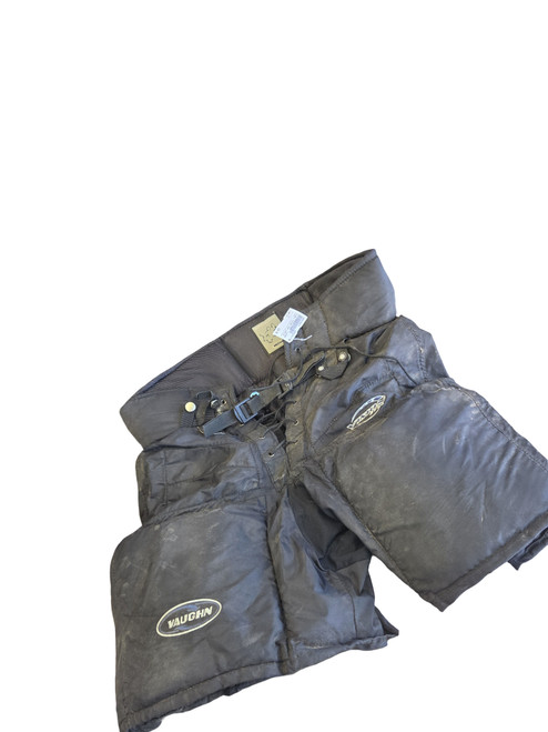 Vist Large View of Product Image Which is Used Vaughn VISION 3700 GOALIE PANTS Senior Goalie Pant Black LG