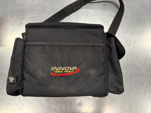 Vist Large View of Product Image Which is Used Innova Disc Golf Bag Black