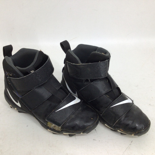 Vist Large View of Product Image Which is Used Nike FORCE SAVAGE 2 SHARK JR 5 FB CLEATS Jr FB Cleats Black Junior 05