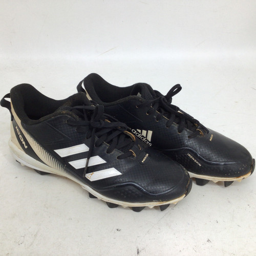 Vist Large View of Product Image Which is Used Adidas ICON 7 SR 8.5 BB/SB CLEATS BB/SB Cleats Black Senior 8.5