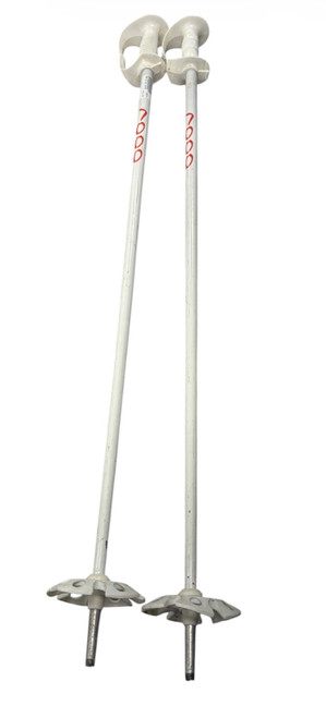 Vist Large View of Product Image Which is Used 7000 Girls DH Ski Pole White 105 cm / 42 in