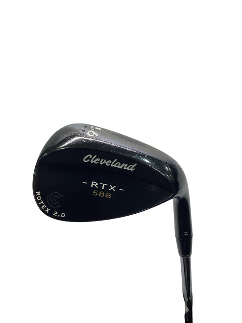 Vist Large View of Product Image Which is Used Cleveland RTX 588 56 DEGREE Golf Wedge Mens RH 56 Degree