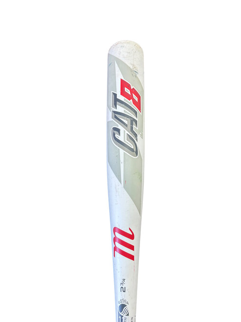 Vist Large View of Product Image Which is Used Marucci CAT 8 BB/SB USSSA 2 3/4 Bat 31"