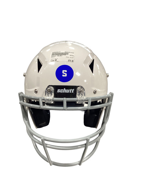Vist Large View of Product Image Which is Used Schutt HELMET FB Helmet White SM