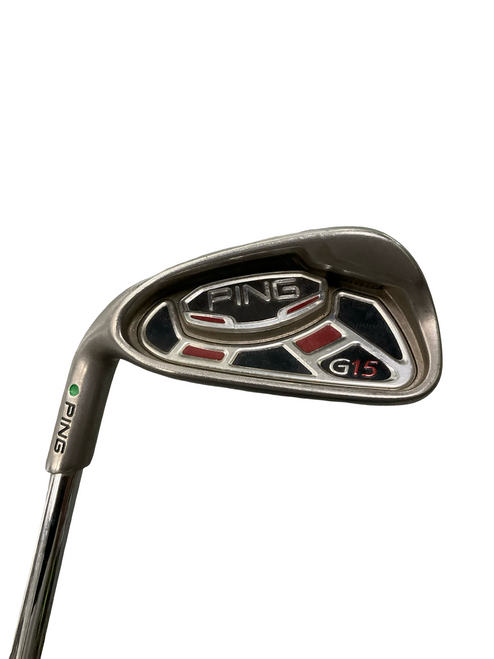 Vist Large View of Product Image Which is Used Ping G15 GREEN DOT Mens Individual Iron LH 6 Iron