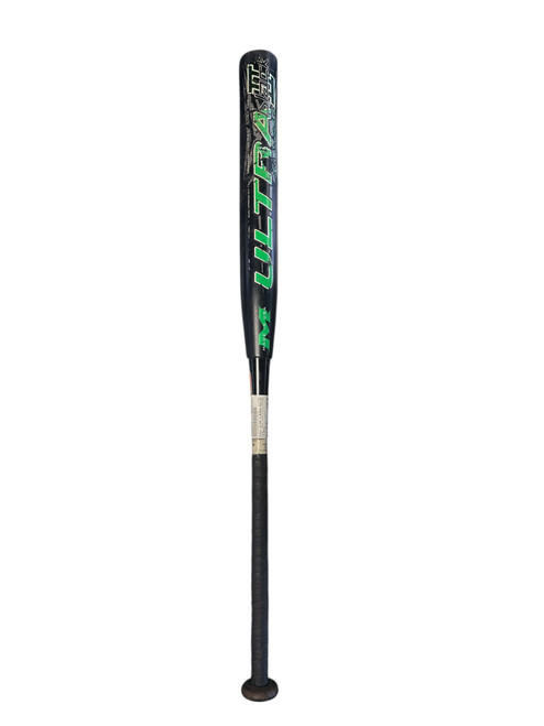 Vist Large View of Product Image Which is Used Miken ULTRA 2 BLACK MAXLOAD BB/SB Slowpitch Bat 34"