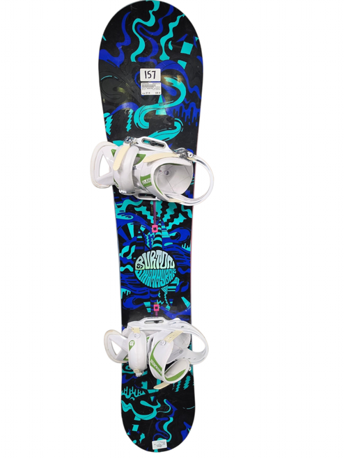 Vist Large View of Product Image Which is Used Burton WHAMMYBAR Board/Bindings 157 cm