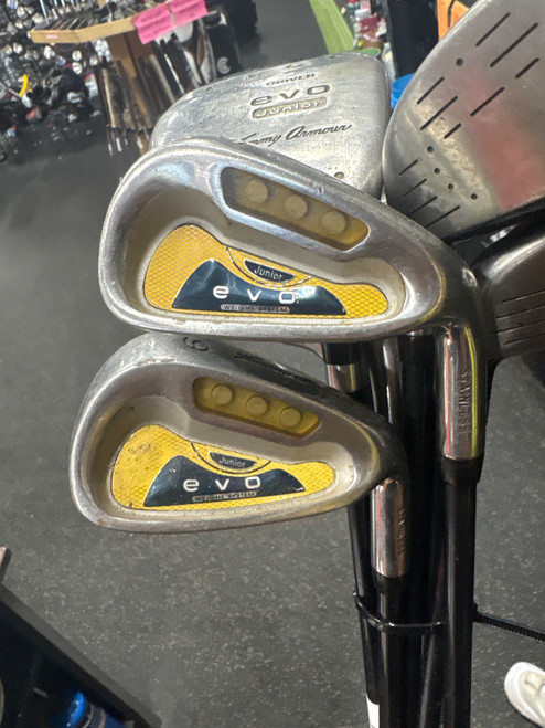 Vist Large View of Product Image Which is Used Tommy Armour EVO Jr Club Set RH 8 Piece