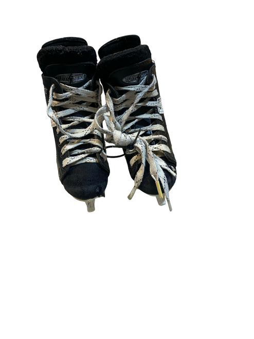 Vist Large View of Product Image Which is Used CCM BLACK STORM Youth Hockey Skate Black Youth 11.0