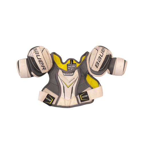 Vist Large View of Product Image Which is Used Bauer SUPREME S170 Youth Shoulder Pads LG