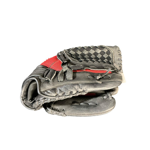 Vist Large View of Product Image Which is Used Mizuno 11.5 MIZUNO RHT PROSPECT BB/SB Glove RH Throw Black 11 1/2"