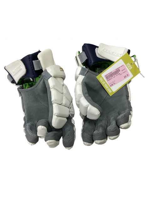 Vist Large View of Product Image Which is Used PHOENIX Lacrosse Gloves Mens White XL