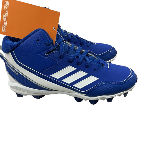 Vist Large View of Product Image Which is NEW Adidas ICON 7 MID BB/SB Cleats Royal Blue Senior 7