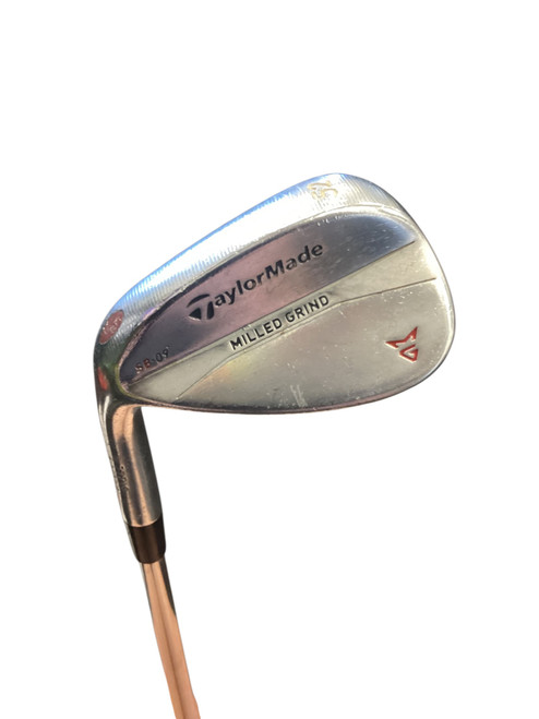 Vist Large View of Product Image Which is Used Taylormade SB 09 MILLED GRIND Golf Wedge Mens LH 52 Degree