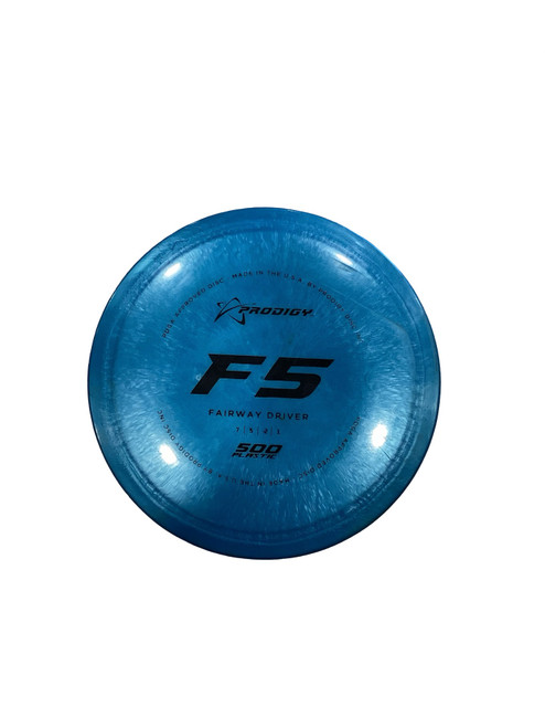 Vist Large View of Product Image Which is Used Prodigy Disc F3 Disc Golf Driver Royal Blue