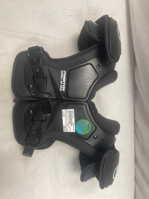 Vist Large View of Product Image Which is Used Battle Sports PHANTOM FB Shoulder Pads Black SM