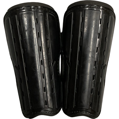 Vist Large View of Product Image Which is Used Soccer Shin Guards Junior Black Junior