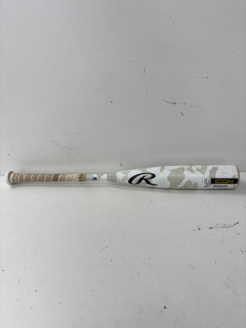 Vist Large View of Product Image Which is Used Rawlings ICON 2024 2 PIECE BB/SB USSSA 2 3/4 Bat 27" (new= $450)