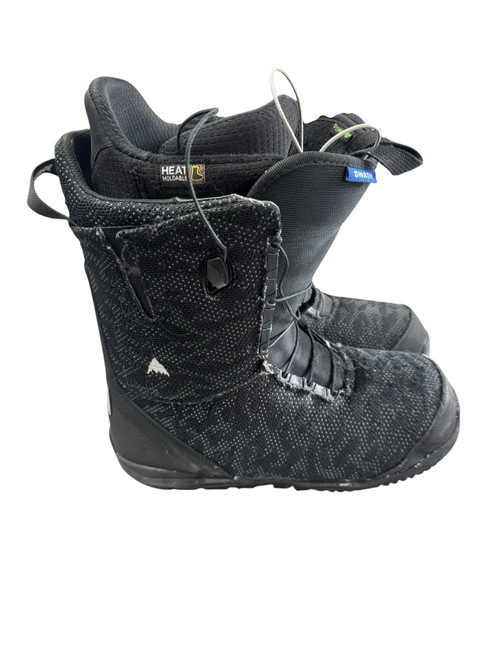 Vist Large View of Product Image Which is Used Burton IMPRINT 3 Mens Snowboard Boots Black Senior 13