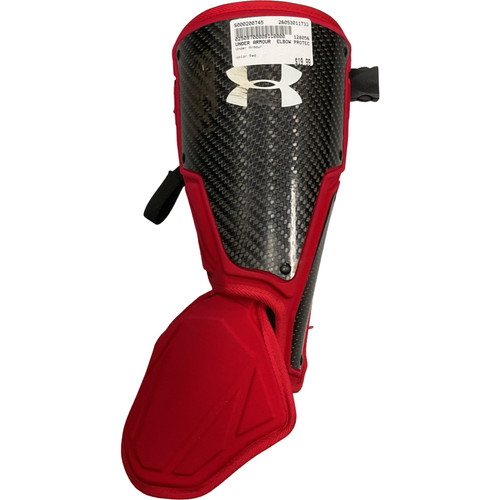 Vist Large View of Product Image Which is Used Under Armour BB/SB Elbow Protector Red