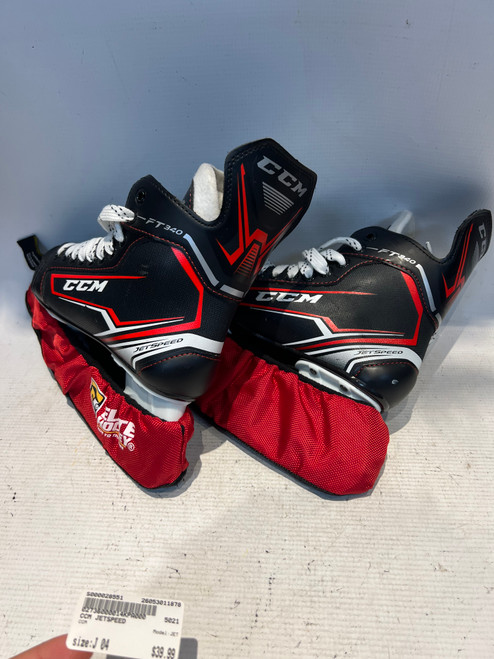 Vist Large View of Product Image Which is Used CCM JET Junior Hockey Skate Junior 04