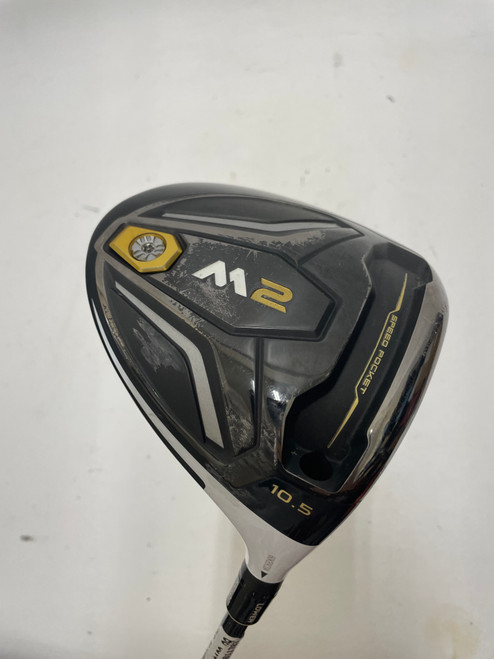 Vist Large View of Product Image Which is Used Taylormade M2 GOLD Mens Driver RH 10.5 Degree
