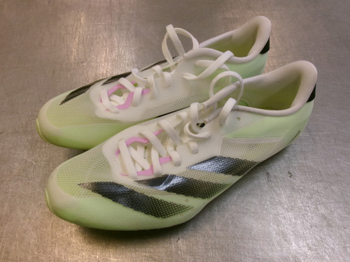 Vist Large View of Product Image Which is Used Adidas Track & Field Cleats Adult White Senior 6