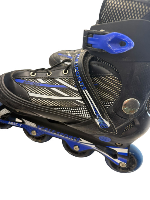 Vist Large View of Product Image Which is Used SCALE SPORTS Senior Aggressive Skates Black Senior 8