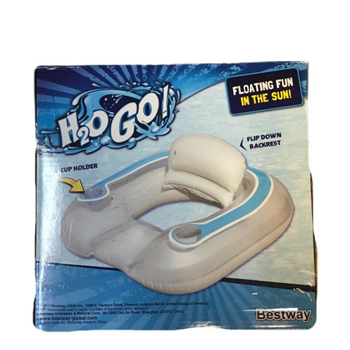 Vist Large View of Product Image Which is Bestway H20Go Flip-Pillow Lounge 40in