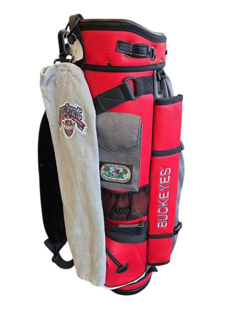 Vist Large View of Product Image Which is Used OHIO ST BAG Mens Cart Bag Red